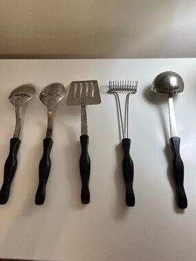 Cutco Kitchen Utensil Set USA Made – Ladle, Slotted Spoon, Turner